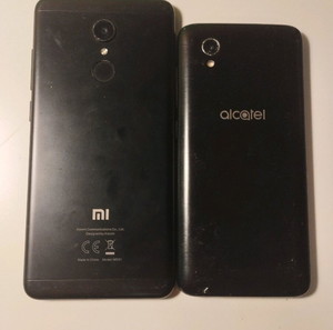 Xiaomi redmi 5 και Alcatel 1