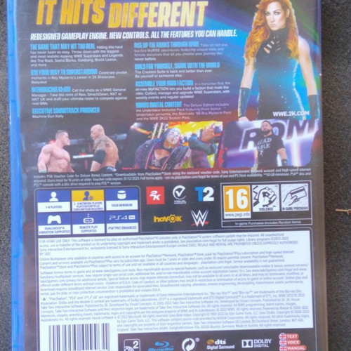 WWE 2K22 PS4 μεταχειρισμένο σε καλή κατάσταση