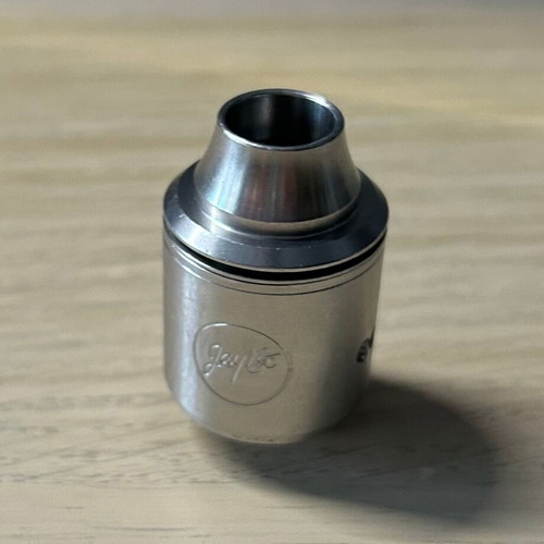 Wismec Indestructible RDA by Jay-Bo used, stainless steel