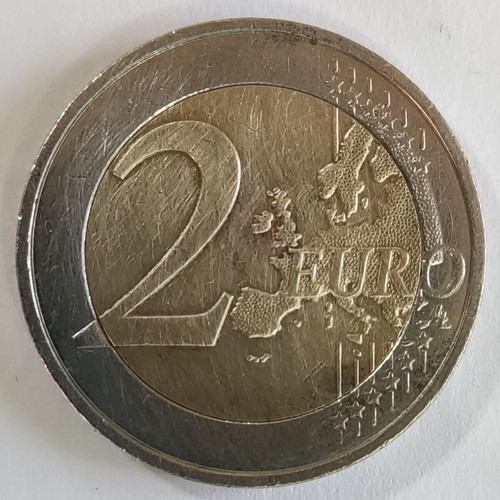 Γαλλία 2€ 2017 Επετειακό δίευρο για καρκίνο μαστού μεταχειρισμένο