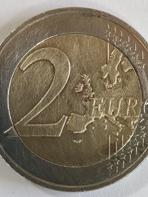 Γαλλία 2€ 2017 Επετειακό δίευρο για καρκίνο μαστού μεταχειρισμένο