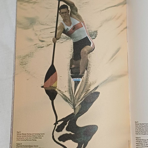 Athens 2004 Olympic Games Official Daily Program 15 Days like new