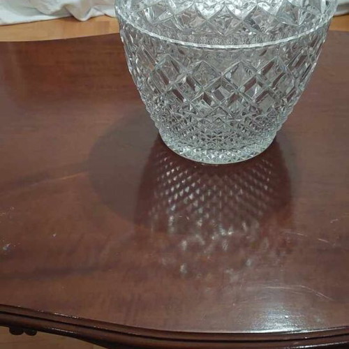 Crystal Fruit Punch Set with 6 Small Cups