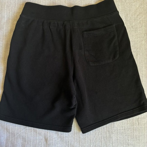Champion Black French Terry Sweat Shorts Mens Medium used