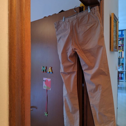 Men's pants used, 100% cotton casual chic, size M
