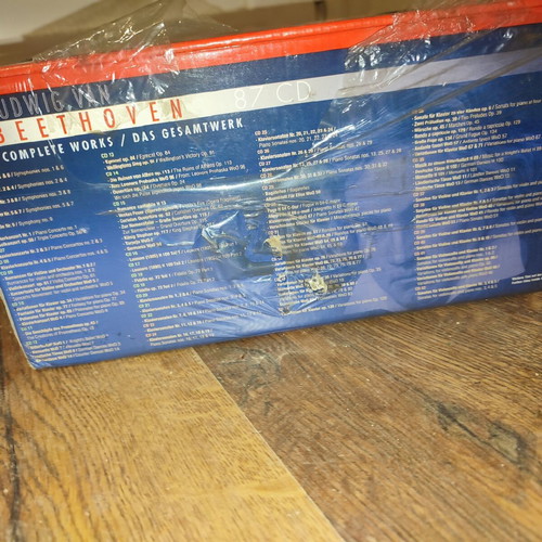 Beethoven 87 CD box set new, sealed