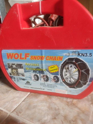 Wolf KN3.5 snow chains new for car