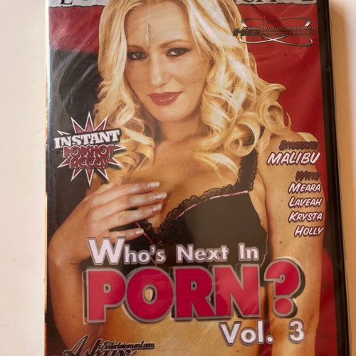 Who's Next In Porn? Vol. 3 DVD like new, sensual film
