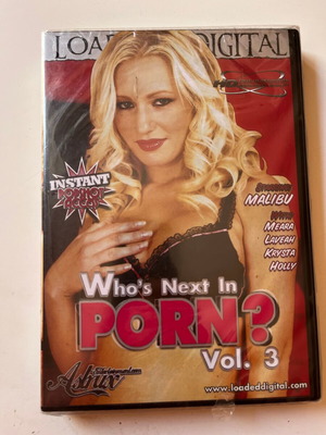 Who's Next In Porn? Vol. 3 DVD σαν καινούργιο, αισθησιακή ταινία