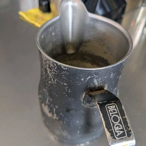 Nescafé milk jug used, medium size