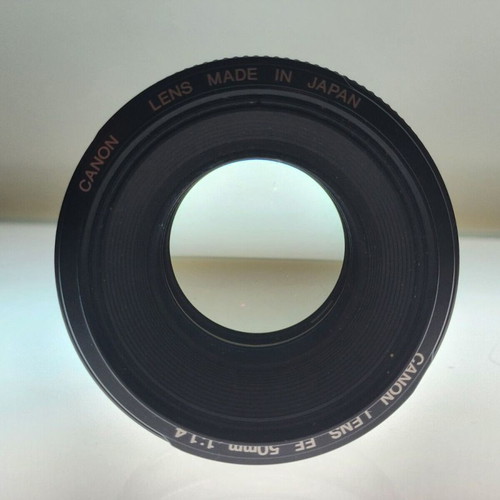Canon Full Frame 50mm f/1.4 USM photographic lens used
