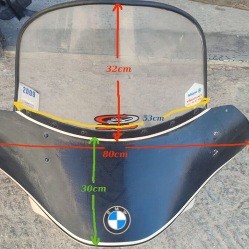 Fairing Mask Windshield Handmade Rare Vintage for BMW R50 1955