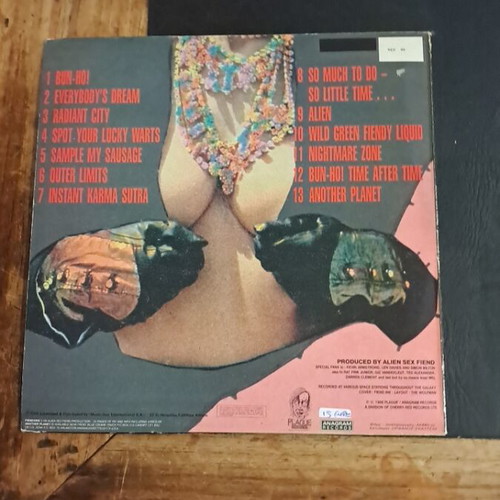 Alien Sex Fiend Another Planet record used, good condition