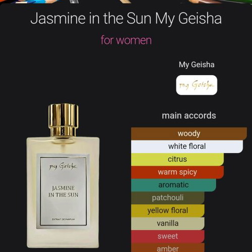My Geisha Jasmin Eau de Parfum 10 ml tester