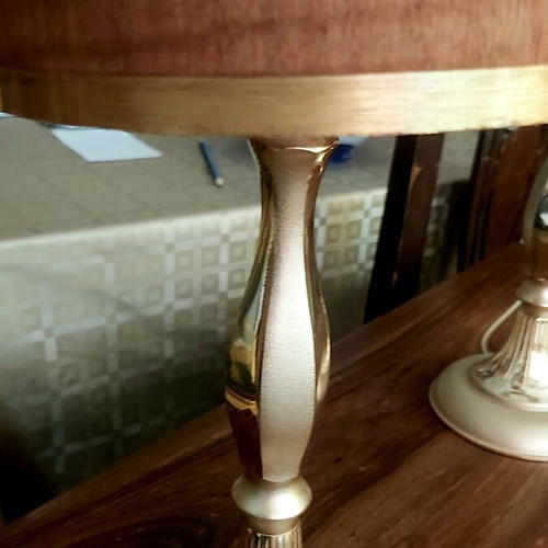 Κλασικά επιτραπέζια φωτιστικά Mid-Century Modern σετ 2τμχ, σαν καινούργια