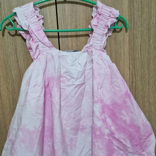 Zara pink tank top like new, size M