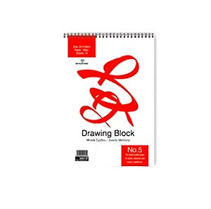 6 τεμάχια Μπλόκ σχεδίου Ν5 14 φύλλων Salko Drawing block 35x50cm
