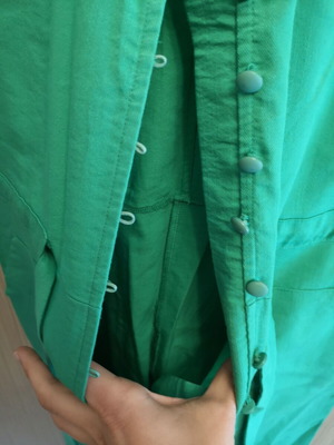 Regalinas green jumpsuit like new M/L