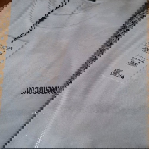 JACQUEMOS THE MYKONOS  ADRESS TSHIRT IN WHITE SIZE LARGE ORIGINAL