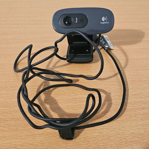 Logitech C270 HD Webcam used, USB connection