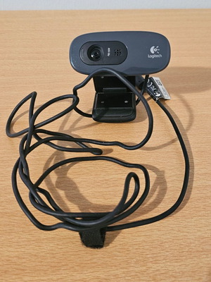 Logitech C270 HD Webcam used, USB connection