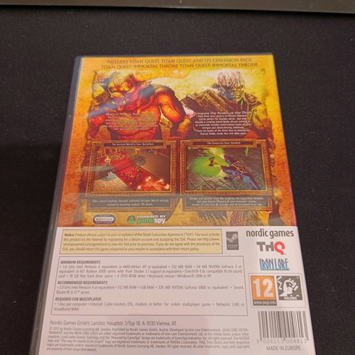 Titan Quest Gold Edition PC game used