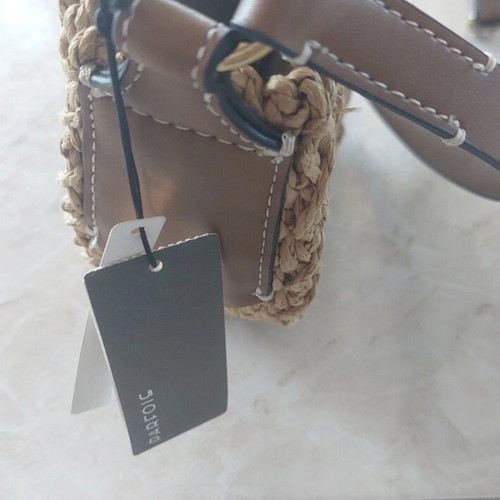 Parfois straw bag new, beige