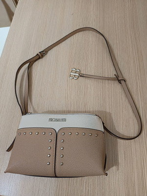 B.Cavalli crossbody bag new beige 25×16×7 cm