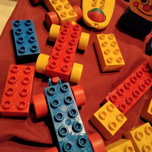 Vintage LEGO Duplo & Primo lot 45 pieces used, rare 90s collection