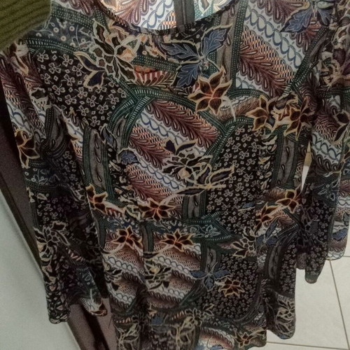 Boho dress new with colorful pattern and zipper