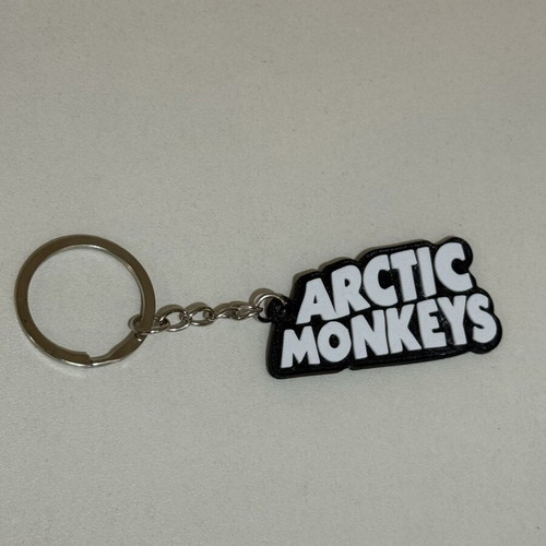 Arctic Monkeys Keychain new, black and white