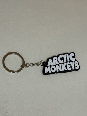 Arctic Monkeys Keychain new, black and white