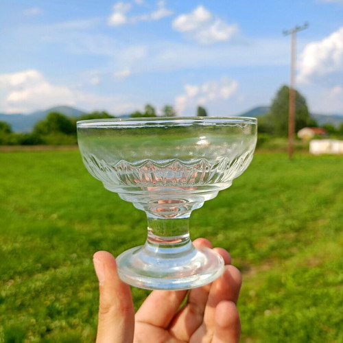 Vintage ice cream dessert bowl unused