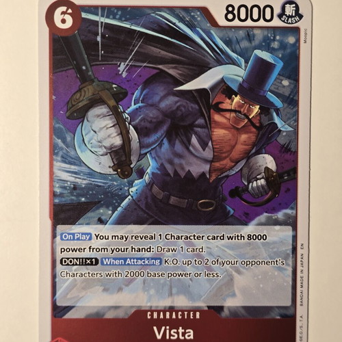 Vista One Piece Card Game OP16-011 Rare like new