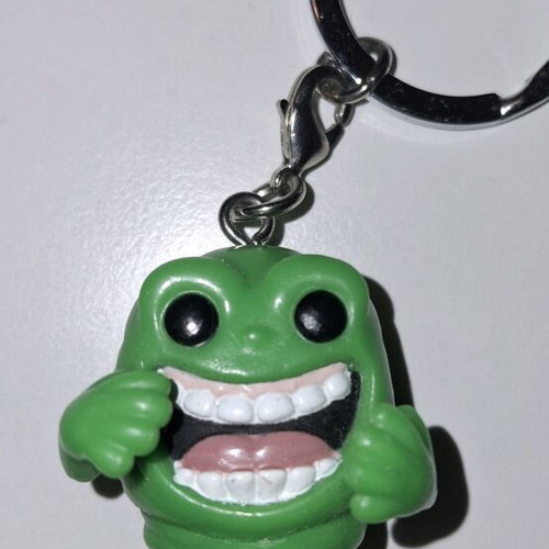 Ghostbusters Slimer Keychain new