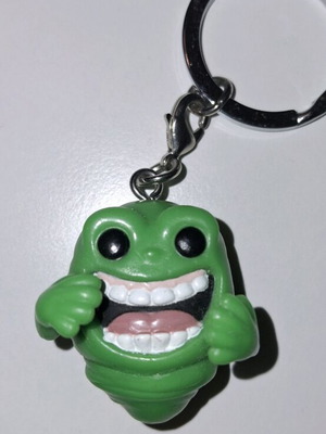 Ghostbusters Slimer Keychain new