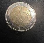 2 euro coin rare, like new