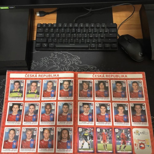 Euro 2012 Panini official sticker album