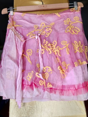 Allo Italian skirt new, pink, size M