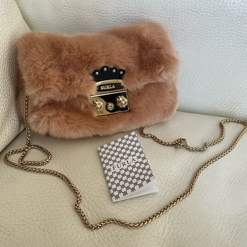 Furla crossbody bag new, pink