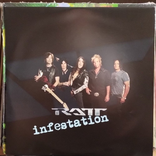 Ratt Infestation LP 2021 green vinyl reissue near mint