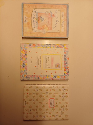 Book set of 3 like new with short texts and sketches