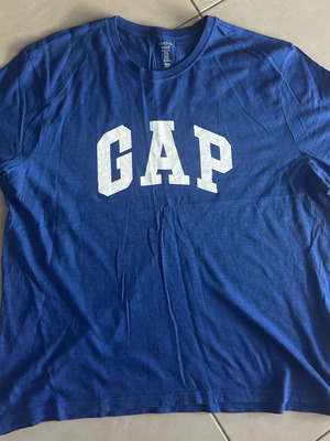 Gap T-shirt XXL used, 100% cotton, white print