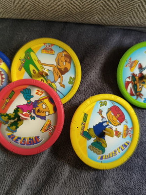 Rocket Power tazos used
