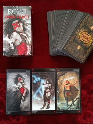 The Royo Tarot deck like new, unique and authentic