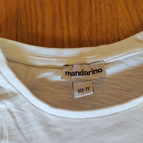 Orchestra t-shirt set for boys 7-8 years used, 5 pcs plus Mandarino shirt