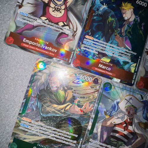 One Piece 8x AA Cards ST30 Alternate Arts New