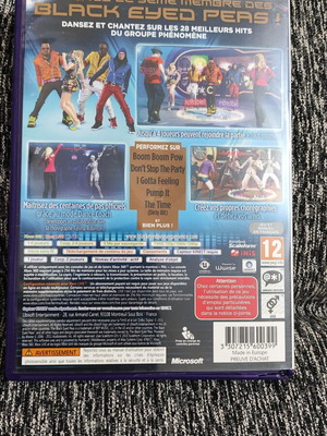 The Black Eyed Peas Experience Xbox 360 game used, Kinect required