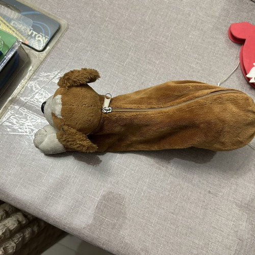 Pencil case like new, animal design