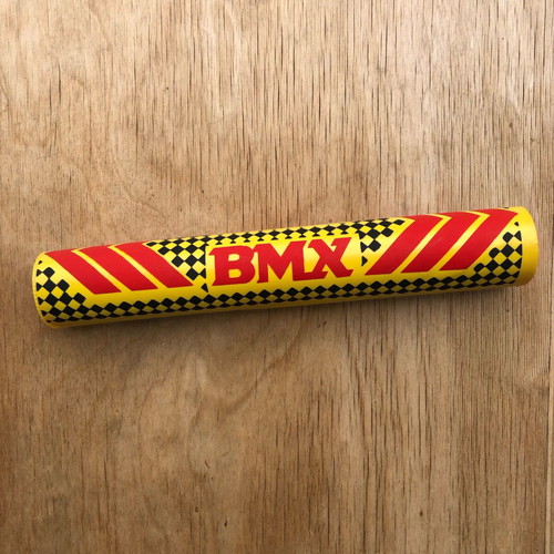 BMX Vintage handlebar sponge protector yellow new
